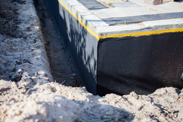 Residential Waterproofing installation at a Fort Wayne, IN home by SJ Waterproofing Pros